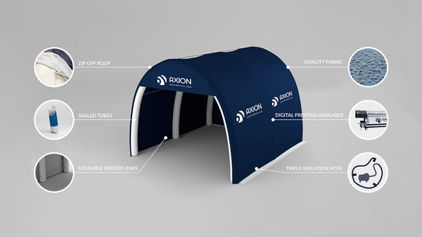 Axion Pod Inflatable Tunnel Tent