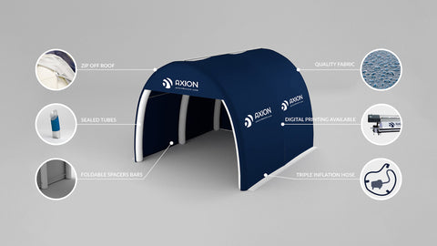 Axion Pod Inflatable Tunnel Tent
