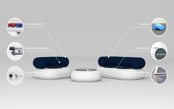 AXION Chillout Inflatable Event Furniture