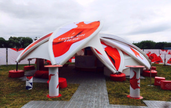 Axion Flower Inflatable Tent