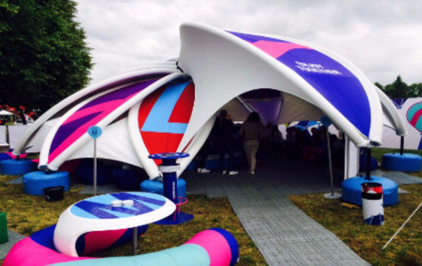 Axion Flower Inflatable Tent