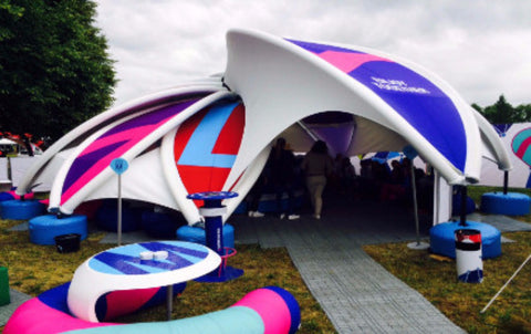 Axion Flower Inflatable Tent