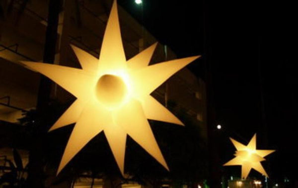 Inflatable 12 point star