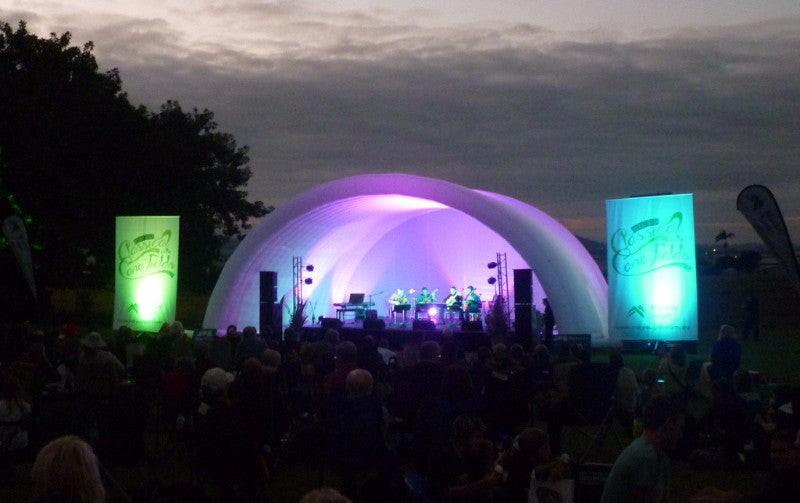 Inflatable Amphitheater Large Inflatable Structures - UK Stretch Tents