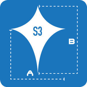 Lycra Sails - S3: 4 Point Sails