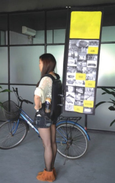 promotional backpack flag