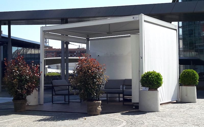 QZEBO Modern PVC Gazebos UK Stretch Tents